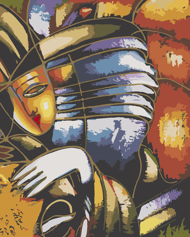 Schilderen op Nummer Abstract PBN38